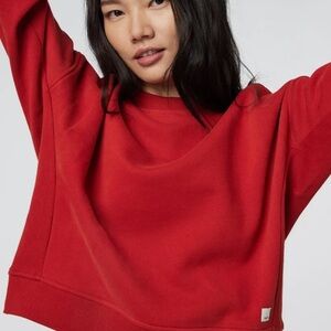 Vuori Red restore ribbed Sweatshirt